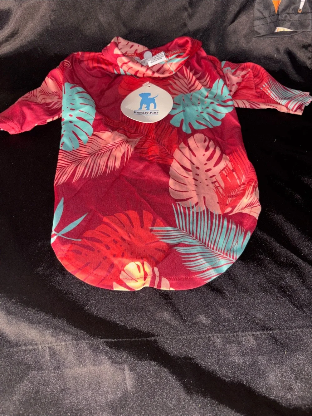 Assorted Printed Pet shirt (Pink, Light Blue, Red, Black)